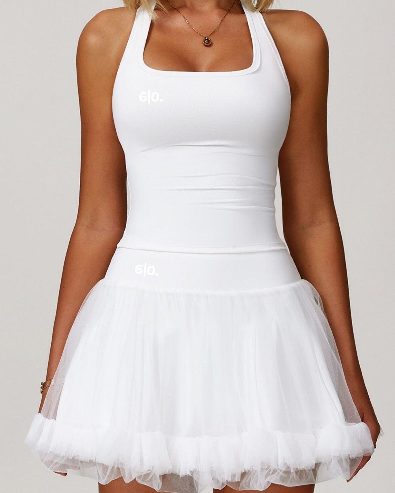 RIA padel bra top and skirt set My Store