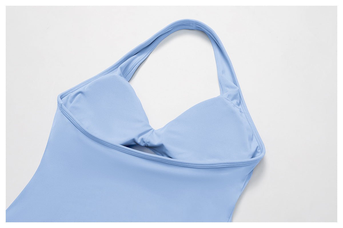 NOA padel bra top and skirt set (with flower) - Six Zero padel