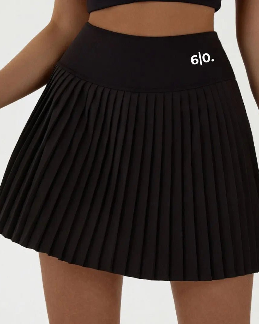 Purple Long style pleated skirt for padel tennis - Six Zero padel