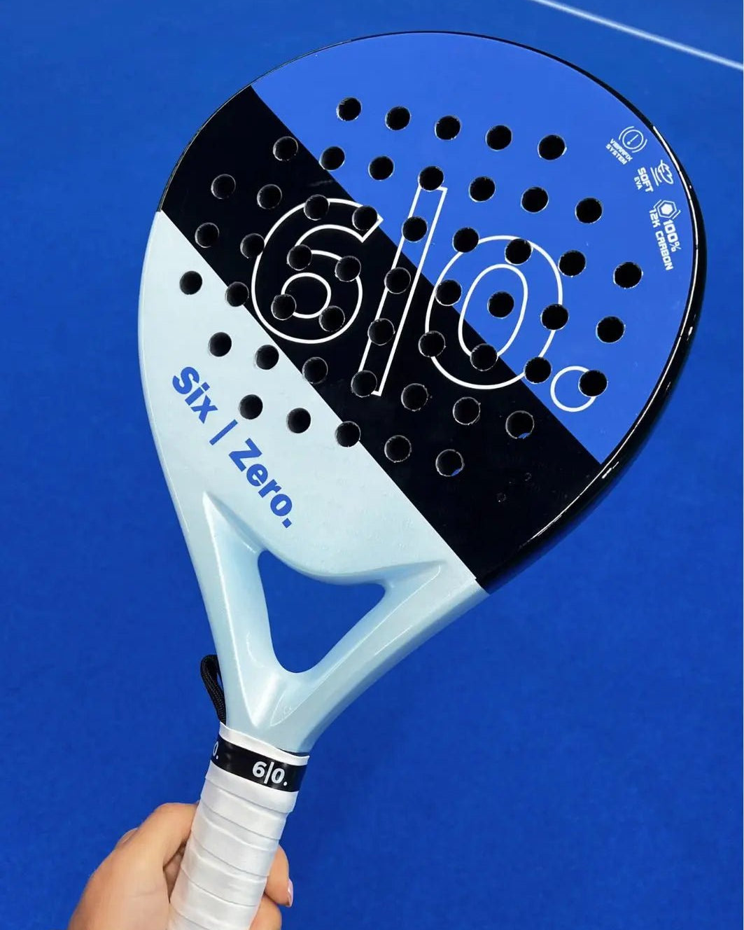 Six|Zero Limited winter Edition Comfort Padel Racket Unisex - Six Zero padel