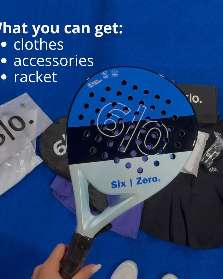 Six|Zero Mystery Box – The Ultimate Padel Surprise! (For women) - Six Zero padel