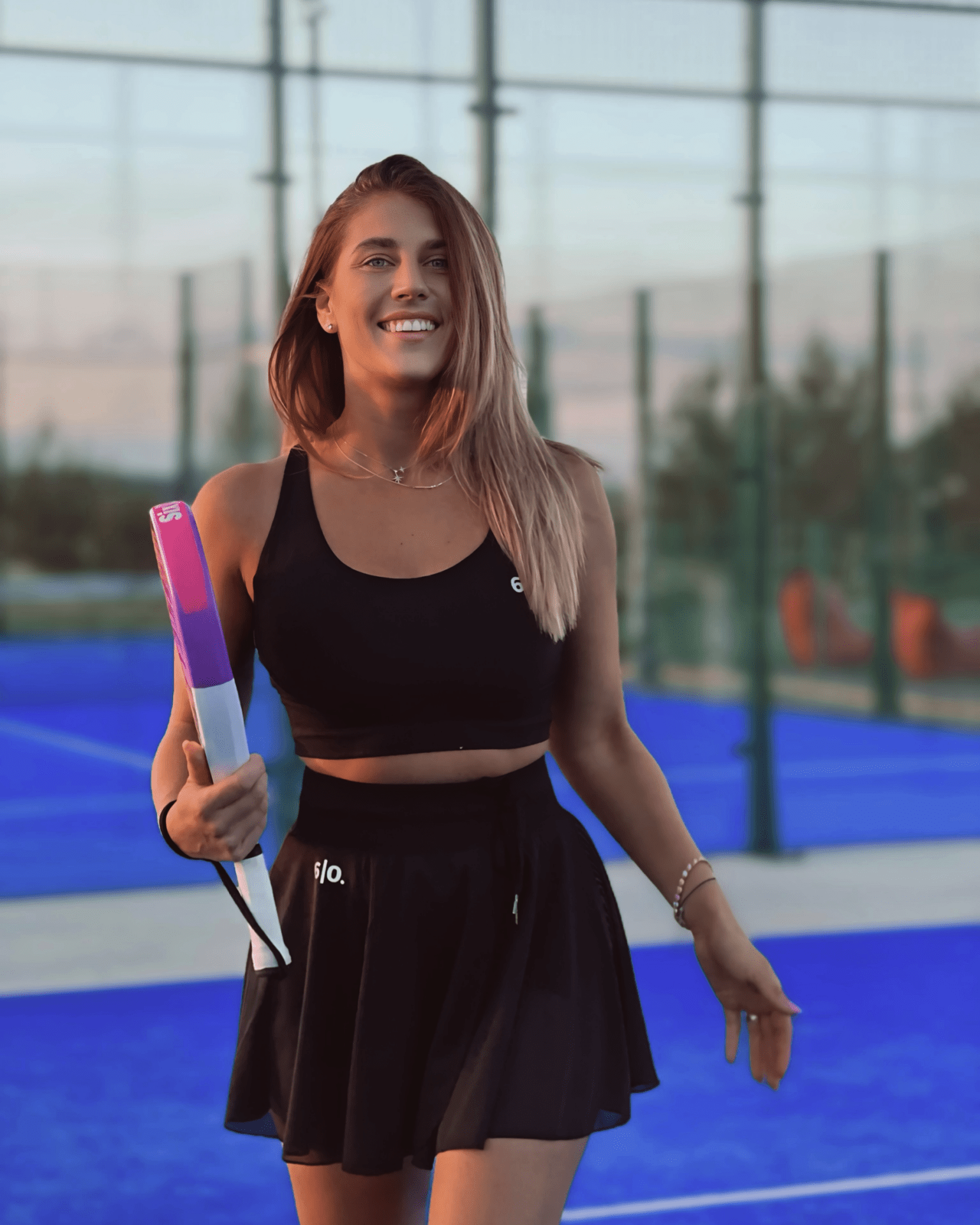 White new design skirt - Six Zero padel