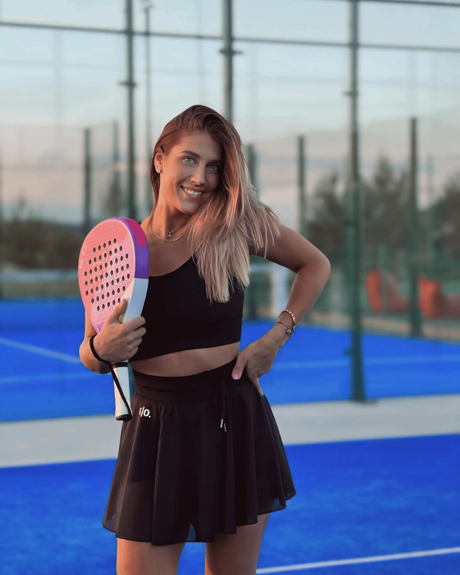 White new design skirt - Six Zero padel