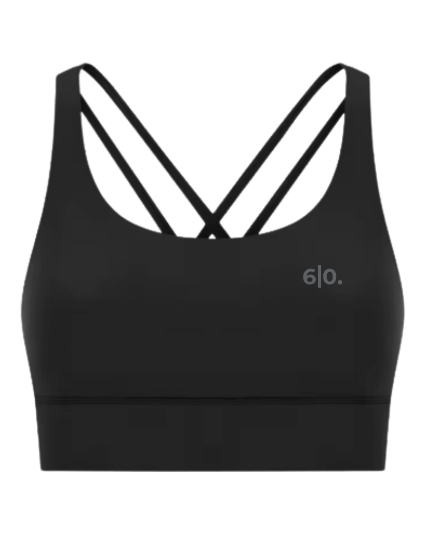 White short sleeve bra - Six Zero padel