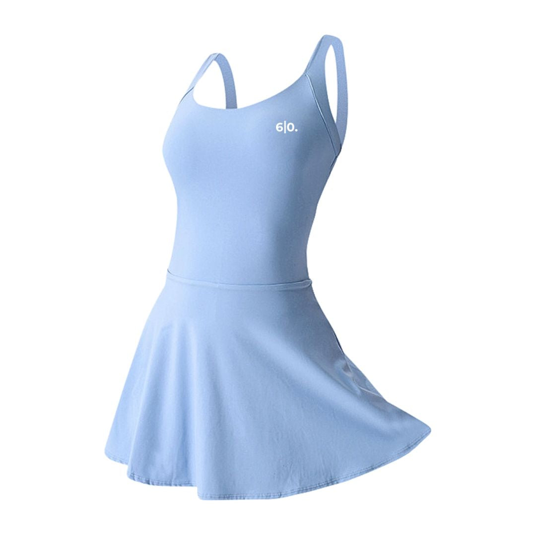 Lingt blue modern style padel dress