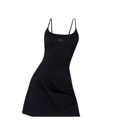 Blue Slimming effect padel dress My Store