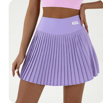 Purple Long style pleated skirt for padel tennis My Store