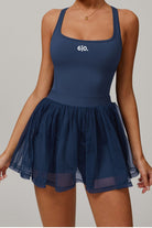 ZIA transparent skirt material padel dress My Store