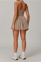 ZIA transparent skirt material padel dress My Store