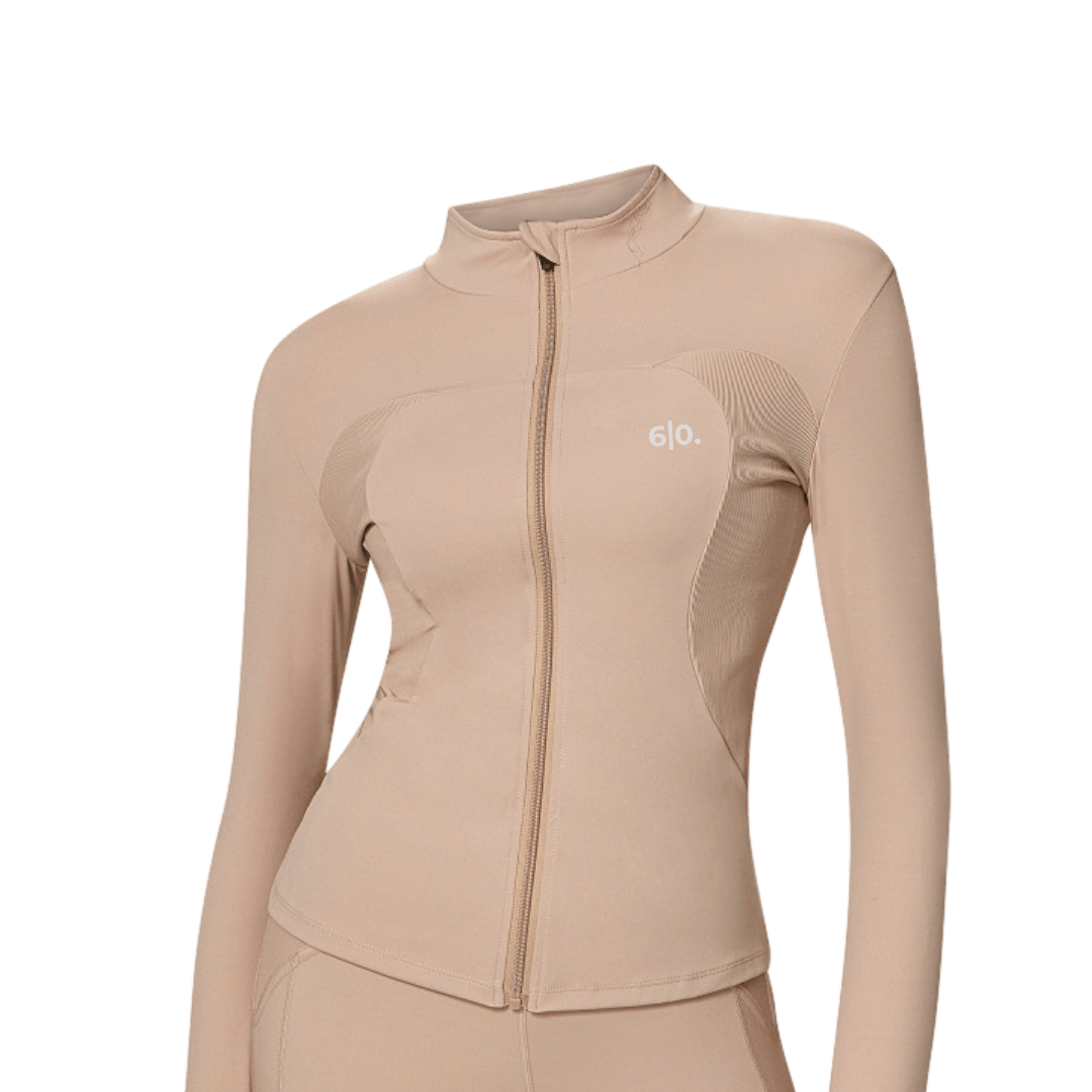 Black soft material jacket - Six Zero padel
