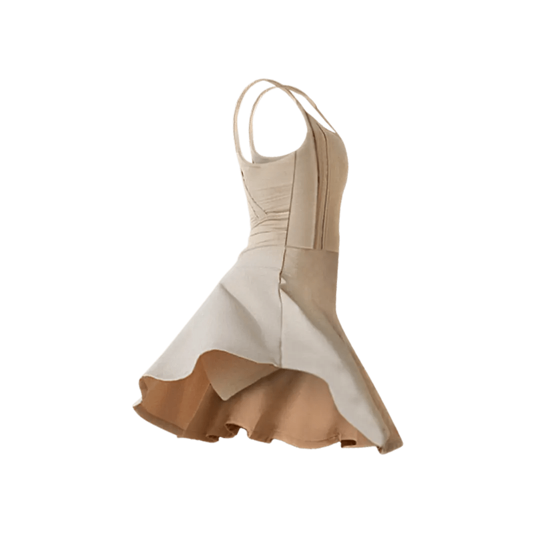 Black stylish padel dress - Six Zero padel