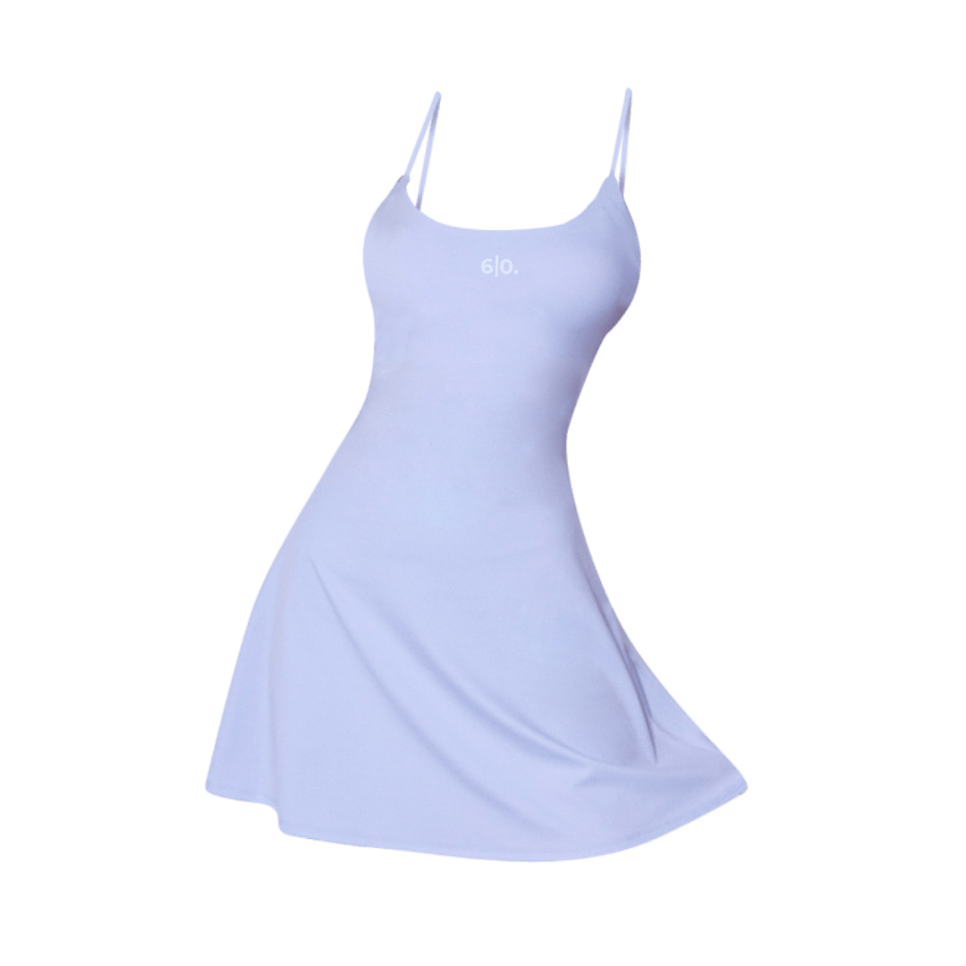 Brown Slimming effect padel dress - Six Zero padel