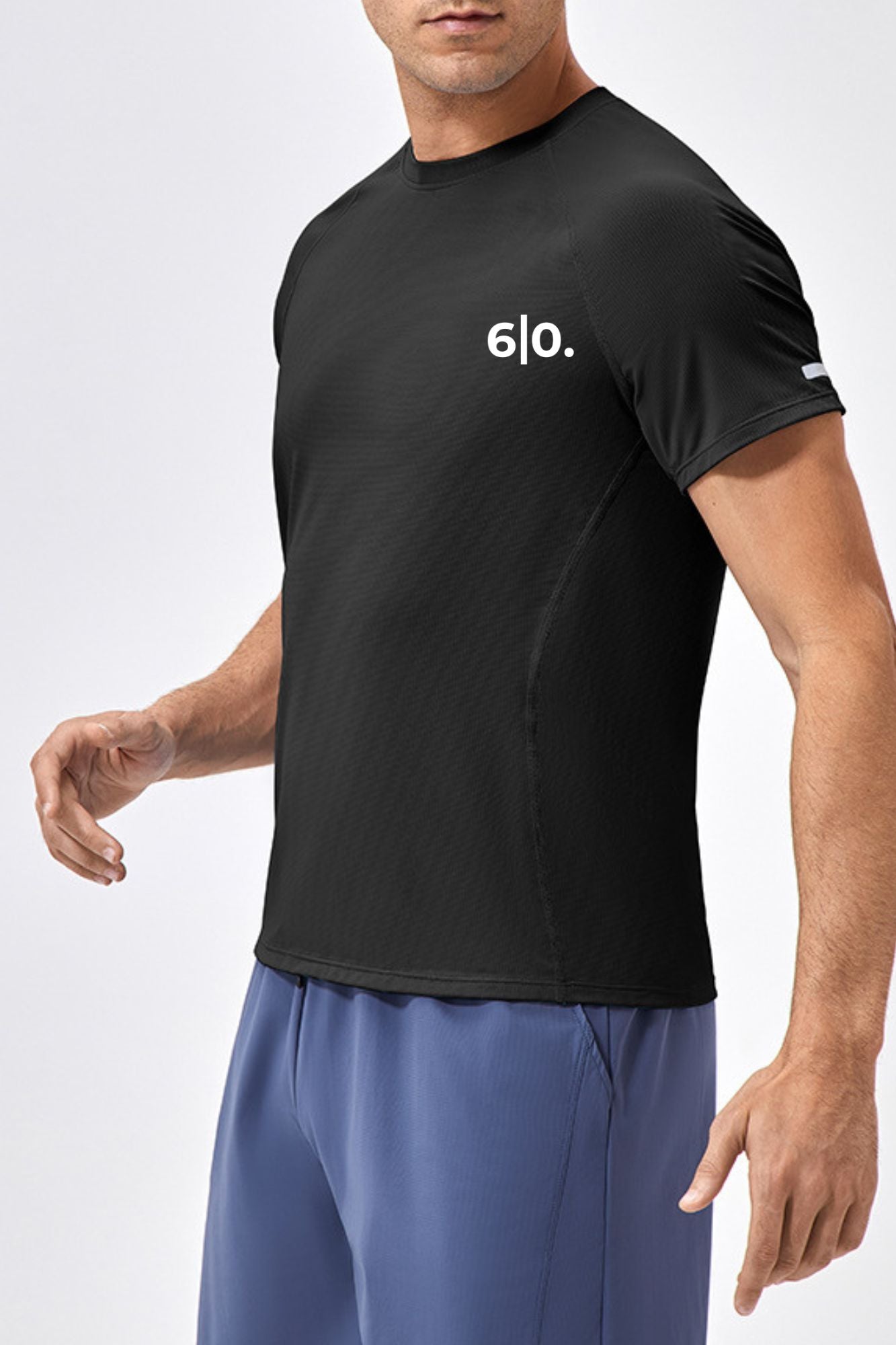 LOME ocean blue padel t-shirts for men - Six Zero padel