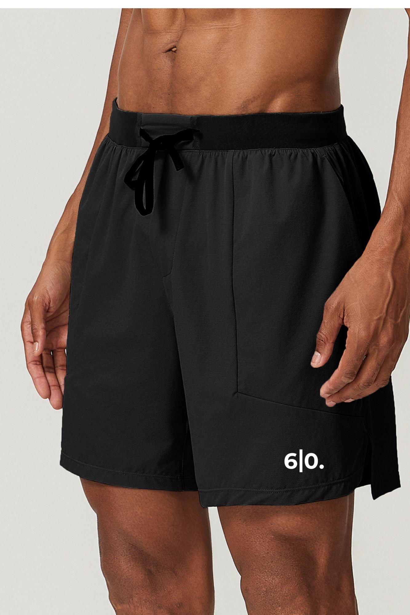 NOLO black padel shorts for men - Six Zero padel