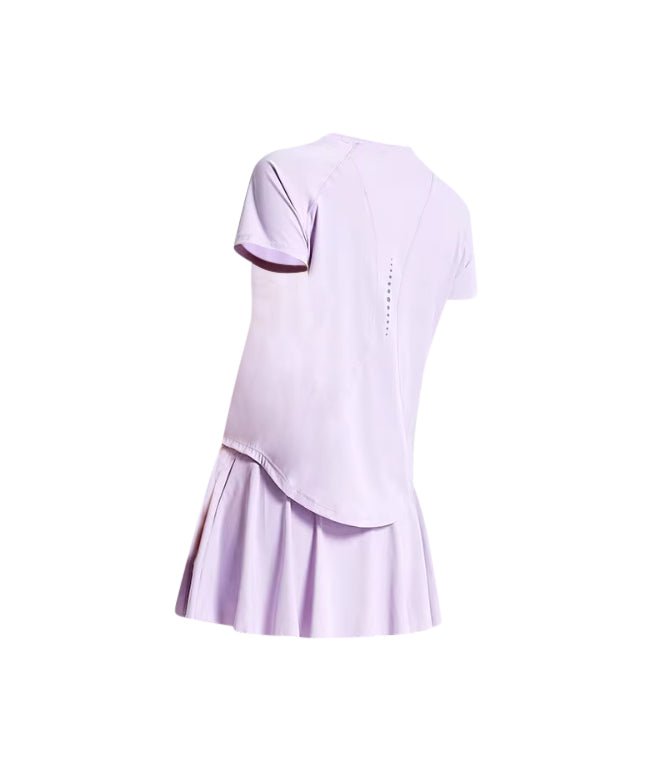 Pink stretchy material shirt and skirt set (without bra) - Six Zero padel