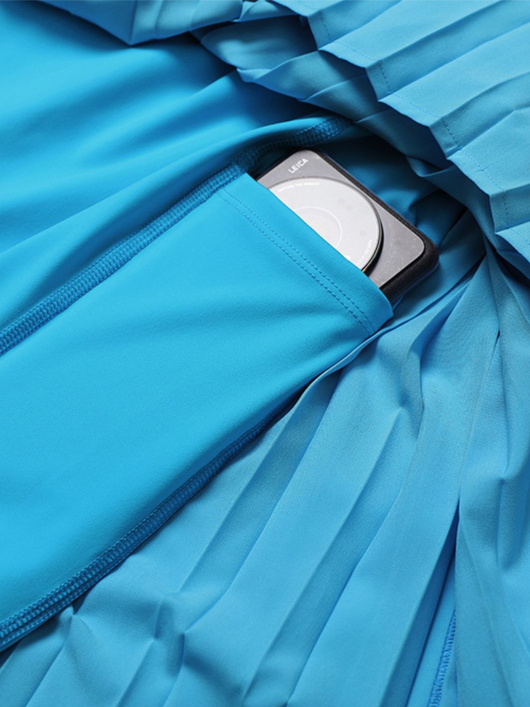 STELA purple pleated skirt dress - Six Zero padel