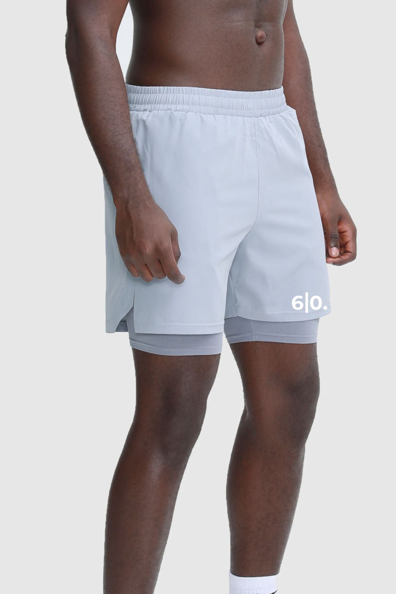 VILO white padel shorts for men - Six Zero padel
